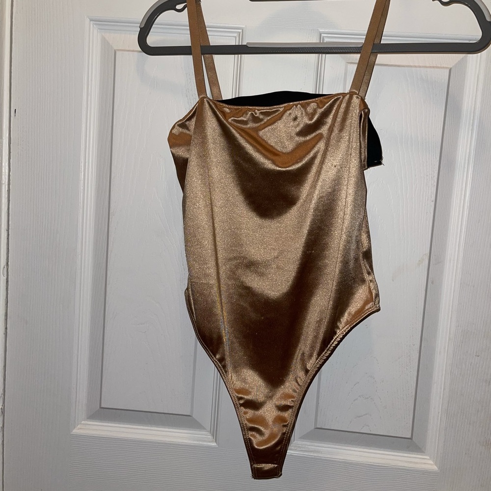 Golden tank top